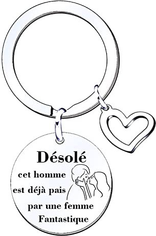 MNBVBV Porte Clef Amoureux Couple Cadeau D'anniversaire Femme Homme Porte-Clés Je T'aime Petite Amie Cadeau Copine Anniversaire, Saint-Valentin, Noël, Pâques et autres occasions