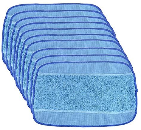 SUPENG Ersatz-Mikrofaser-Stoffwischpads, kompatibel mit IRobot Braava 390T 380 380T 320 Mint 4200 4205 5200 5200C Roboter-Mopp