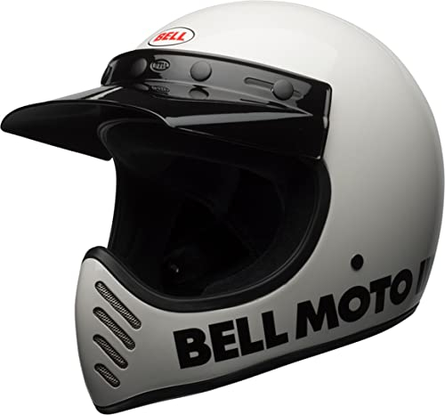 BELL HELMET MOTO-3 CLASSIC WHITE M ECE6