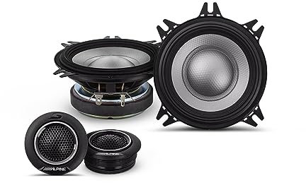 Alpine S2-S40C | 10 cm (4-Zoll) 2-Wege-Komponenten-Lautsprechersystem