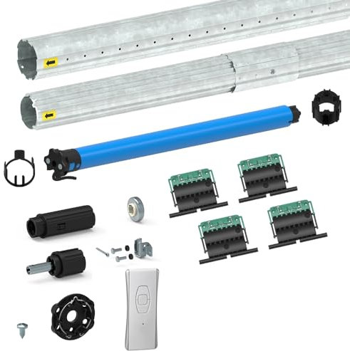 Kit de motorisation radio pour volet roulant 40 kg - tube ZF Ø 54 mm - 20 Nm