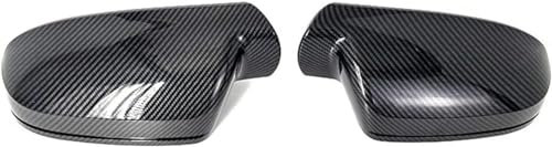 ANRAM Auto Spiegelkappen für Audi A3 8P A4 A5 B8.5 S5 RS3 RS4 RS5,Ersatz-Seitenspiegelkappen Shell Borte Styling Zubehör