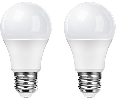 Glühbirne Dämmerungssensor E27 5 W 400 lm Warmweiß 3000 K AC220 V Gleichwertigkeit Glühlampen 40 W Intelligente Glühbirne Automatisches Ein-/Ausschalten für Sicherheit, 2 Stück