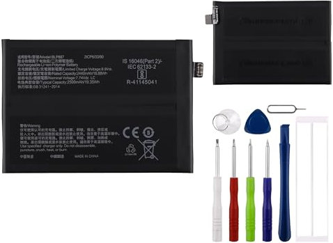 E-yiiviil Batería de repuesto BLP887 compatible con Realme GT2/GT2 Pro/GT Neo 2 con herramientas