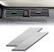 20 Strisce Finiture Interne Per Auto 20 cm PVC Strisce Decorative Per Auto Aria Condizionata Per Tutte Le Prese D'Aria Diritte (Argento)