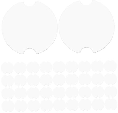 GALPADA Support D'Affichage Rond En Plastique Transparent Pour Bagues Et Bijoux 100 Pièces Présentoir Léger Et Réutilisable Pour Salon Exposition Et Stockage