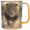 3D LiveLife Vaso de plástico con texto en inglés Eat My Dust from Deluxebase. Vaso de plástico 3D de león lenticular. Vasos de plástico de 300 ml para niños con obras de arte originales con licencia