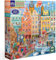 eeBoo PZTSKM 1000 Teile auf der Stadt Stockholm, Puzzle aus recyceltem Karton, Maße 58,5 cm