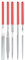 WeddHuis Jeu de 5 PCS Mini Limes a Aiguilles en Diamantée, Mini Set, Nadelfeilen Set Métallique, Manuels Polissage pour Bois, Bijoux, Bricolage, Métal, lime a bois, outils
