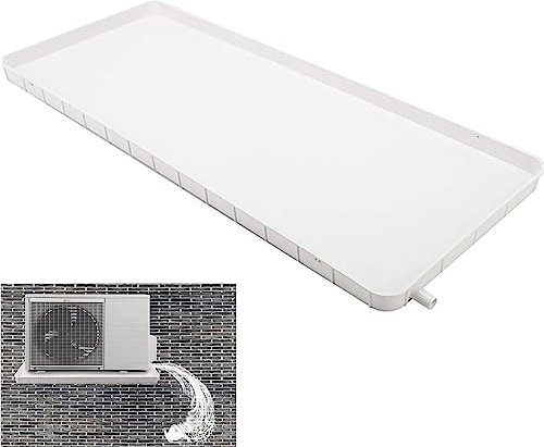 PLMNBQWE Auffangwanne für Klimaanlagen, Wasserschale für interne und Externe Einheiten von Klimaanlagen, perfekt für Split-Klimaanlagen mit Wärmepumpe für den Innen- und Außenbereich