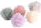 DEARMAMY 5 Pièces Baignade et baignade des fleurs balles de bain maison boules de bain enfant boule de adulte boule de colorée boule de en filet