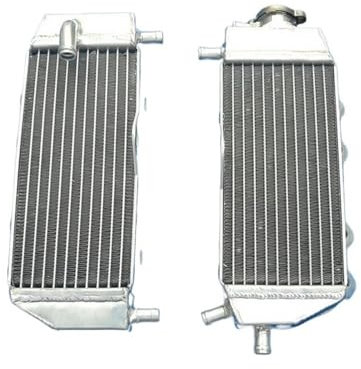 ATUMY Radiateur en pour Convient pour Yamaha YZ125/YZ 125 2005-2018 2006 2007 2008 2009 2010 2011 2012 13 14 15 16 17 Radiateur en Aluminium Radiateurs Moto