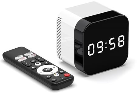TV Box Android H96 MAX 14.0, processore Allwinner H728 Quad-Core, compatibile con Wi-Fi Dual 2.4G+5G, Bluetooth 4.0, 3D 4K/8K H.265, USB 3.0, LAN, Ethernet 1000M,4GB+32GB
