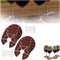 24 pezzi Wine Not Spin-Fun Party Drinking Game, Wine Glass Spinner Party Roulette Bere Game, Wine Glass Spinner Party Game, Bere Giochi per Ragazze Coppie Adulti Partito, Bere Vino Degustazione Party