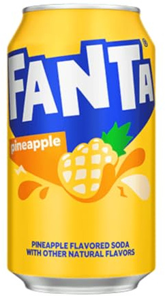 Fenta Pineapple (USA) 1er-Pack (1 × 355ml Dose) – US-Version – inkl. Pfand