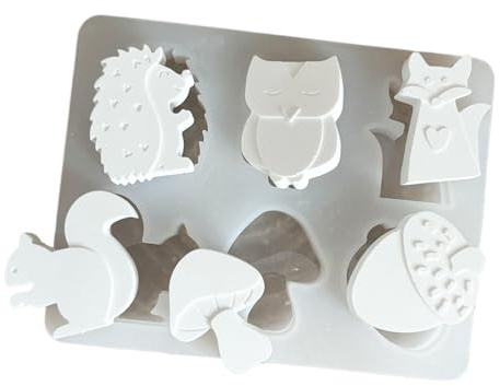 Silikon Tierformen Biegsames Werkzeug Gadget Mit 6 Raster