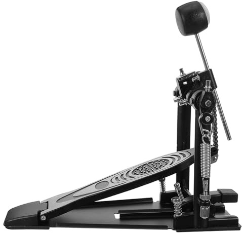 LOLIPPYY Bassdrum-fußpedal für Schlagzeug und Übungsets mit Präzisem Kick-anschlag und Langlebiger Konstruktion