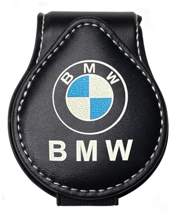 NonoB Sunglasses Holder for BMW X1 X3 X7 X5 X6 1 3 5 6 Series Z4 7 M Series, Car Glasses Holder Visor Sunglasses Clip for Car Visor, Clip-on Sunglasses Holder Black