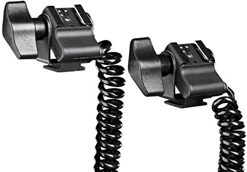Walimex 2-fach Spiral-Blitzkabel für Panasonic Kameras