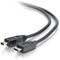 C2G 3m USB 2.0 USB Type C to USB Mini B Cable - Black - USB C to Mini B - 3m - Black