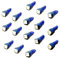LED-Mafia 16x Trittbrettstufenbeleuchtung - Trittbrettbeleuchtung Trittbrett Trittstufe Halo (blau)