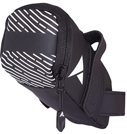 Altura Night Vision Road Cycling Saddle Bag - Black, Medium/NV Seat Pack Bicycle Cycle Bike Accessories Riding Ride Survival Essential Tyre Lever Multi Tool Spare Storage Holder Commute Kit Luggage