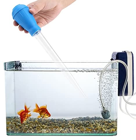 Aquarium Pipette Dropper Baster Water Transfer Gravel Cleaner Feeder Waste Remover Gravel Cleaner for Aquarium Fish Tank