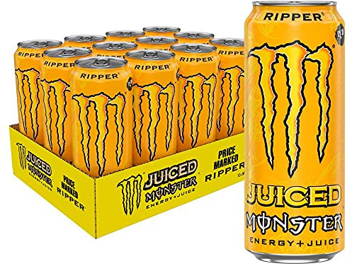 Monster Jus Ripper 500 ml Boîte de 12