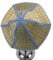 NC Frauen Summer Beach Cap Big Faltbare Hüte Partyhüte Asiatischer Hut Reis Paddy Hut Faltbarer Handfächer Sonnenhut Strohhut