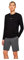 BOSS Men's TChark T-Shirt, Black1, S