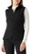 Outdoor Ventures Women's Fleece Vest, Polar Zipper Vest Outerwear Ladies Soft Sleeveless Coat Gilet with Pockets for Fall & Winter(Black,XL)