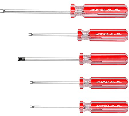 LDEXIN 5-teiliges Schraubenschlüssel-Set, magnetische U-Kopf-Schraubendreher – M1.7, M2.0, M2.3, M2.6, M2.8