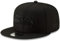 New Era NFL 9FIFTY Black On Black Adjustable Snapback Hat Cap One Size Fits All, Seattle Seahawks, Einheitsgröße