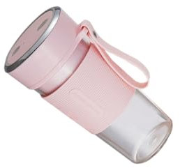 Spremiagrumi elettrico ABS Tazza Portatile Palmare Ricambio Alimentato a Batteria Lavabile Anti-corrosivo 21000RPM Bottiglia Squeezer Rosa