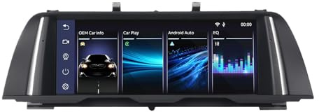 MAVYULQEF Fast Boot Linux Autoradio kompatibel mit BMW 5er-Reihe F10 F11 (2013-2016) NBT iDrive Upgrade | Bluetooth/Wireless CarPlay/Android Auto | Beibehaltung der OEM-Steuerungen