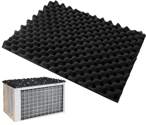 Window AC Drip Cushion – Magnetic Backing Cover with Stable, Quiet Noise Reduction Pad | Protective top layer with effective sound-dampening support for window air conditioner units