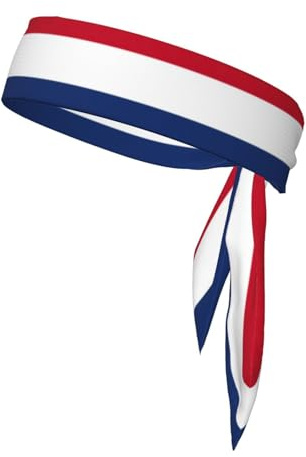Sport-Stirnband mit niederländischer Flagge, Unisex, Lauf-Kopfband, Fitness-Haarband für Tennis, Radfahren, Yoga