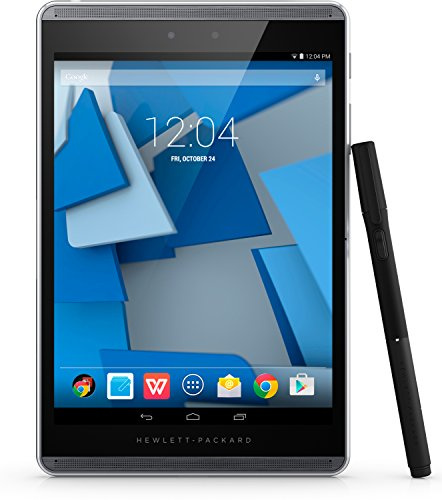 HP Pro Slate 8 (K7 X 61aa) 19,96 cm (7,86 pulgadas) Business Tablet (Qualcomm Snapdragon, 2,3 GHz, 2 GB de RAM, Full HD de la pantalla, inalámbrico, Bluetooth 4.0, NFC, Android 4.4) Negro 32 GB (importado)