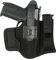 Vega holster Erwachsene Discreet Cordura Geformt Gürtel, schwarz, One Size