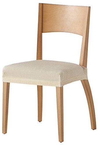 Martina Home Housse pour chaise Martina Home Housse de chaise assise 24x30x6 cm beige, 2 Unités