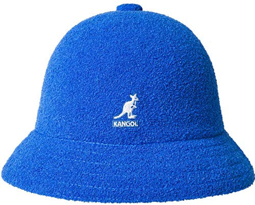Kangol Bermuda Casual Bucket Hat by Women/Men - Beach Unisex Holiday Spring-Summer Summer - S (54-55 cm) Royal-Blue