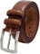 Ashford Ridge Herren 33mm Doppelschleife Ledergürtel - Braun groß