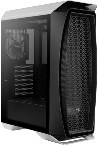 Aerocool AEROONE, PC ATX Box, 12cm Lüfter, Glasseitenfenster, weiß