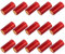 Toddmomy Capsules Thermorétractables en PVC de 100 Pièces pour Bouteilles de Vin (Rouge)