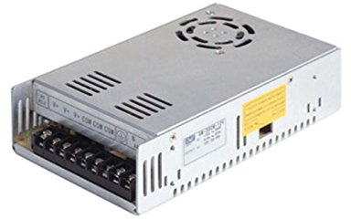 CLICLED Alimentatore 12V 20A 240W stabilizzato switch trimmer ventola convertitore