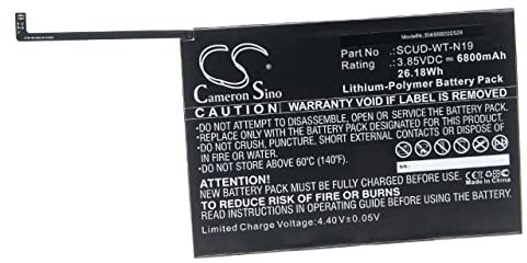 vhbw Akku Ersatz für Samsung SCUD-WT-N19 für Tablet Pad (6800mAh, 3,85V, Li-Polymer)