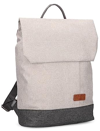 Zwei Unisex Benno Be130 Creme Rucksack