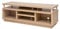 Iris Ohyama, Meuble TV, Support télévision pour ecran jusqu'à 55 Pouces, 5 Etagères, Sortie-câbles, Contemporain, Chambre, Salon - TV Cabinet Middle OTS-125M - Marron Clair