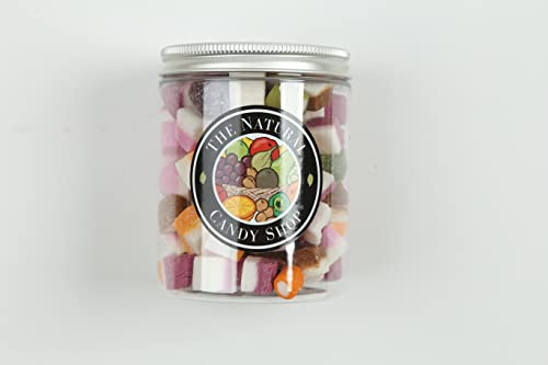 Natural Candy Shop, Natural Dolly Mixture Candy Jar 220g