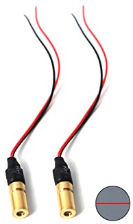 Rotes Lasermodul Gruppenmodul Industrielaser einstellbare Brennweite 6mm